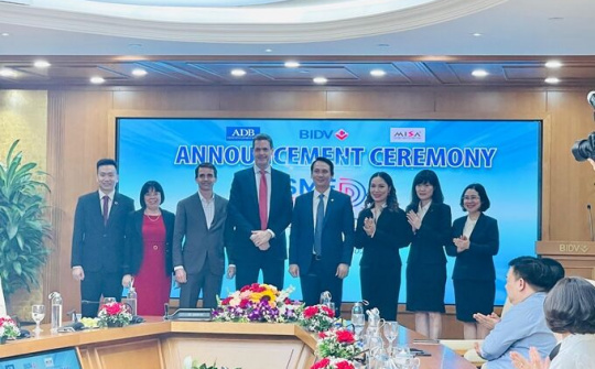 ADB hỗ trợ 1 triệu USD cùng BIDV giúp doanh nghiệp nhỏ và vừa chuyển đổi số