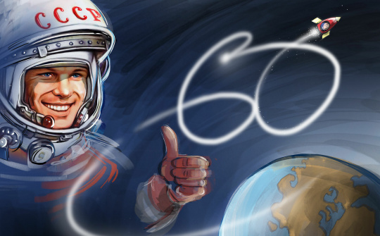 60 năm Gagarin -  Người đầu tiên bay vào vũ trụ