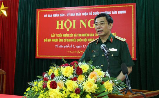 Thái Nguyên: 100% cử tri tín nhiệm giới thiệu đồng chí Phan Văn Giang ứng cử đại biểu Quốc hội