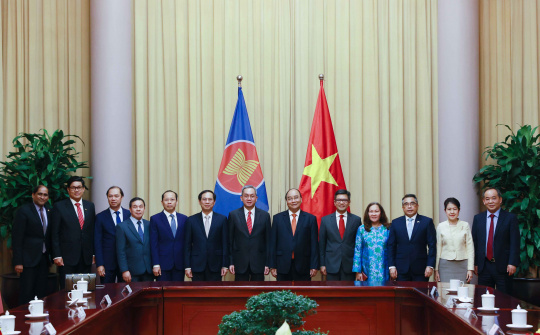 Hợp tác ASEAN luôn là ưu tiên đối ngoại quan trọng của Việt Nam