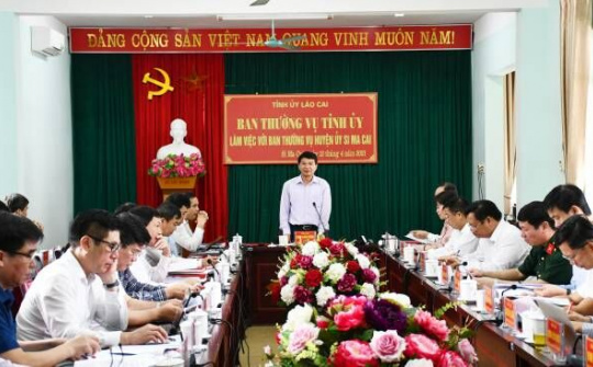 Lào Cai: Si Ma Cai phải có sự thay đổi về hạ tầng giao thông để tạo đột phá trong phát triển KTXH