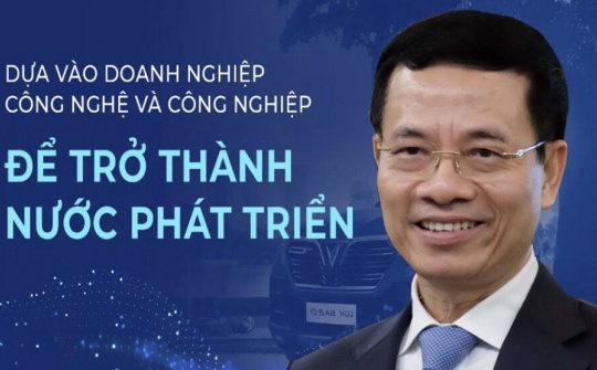 Dựa vào doanh nghiệp công nghệ và công nghiệp để trở thành nước phát triển