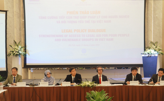 Tăng cường tiếp cận trợ giúp pháp lý cho người nghèo và nhóm yếu thế