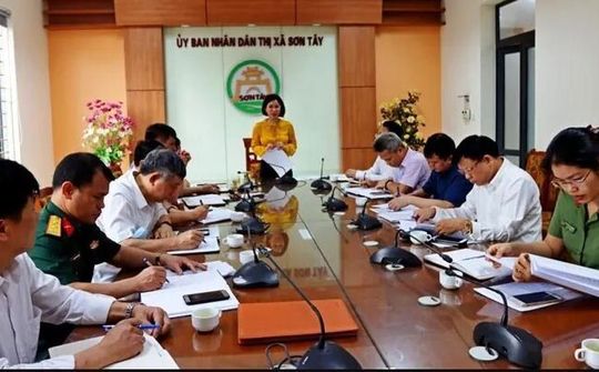 Thị xã Sơn Tây đẩy mạnh công tác phòng, chống dịch Covid-19