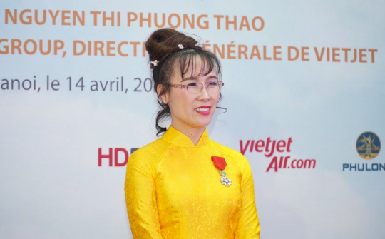 Tổng Giám đốc Vietjet nhận Huân chương Bắc đẩu bội tinh của Pháp