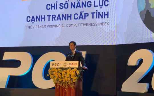 Nam Định xếp thứ 40 trên bảng xếp hạng PCI 2020 