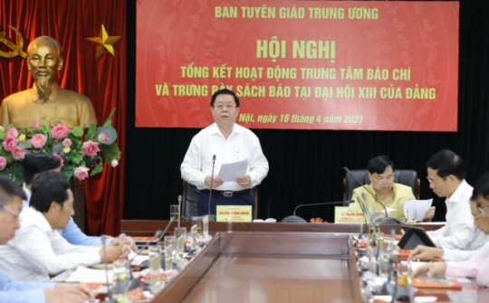 Công tác Báo chí Đại hội XIII của Đảng: Chủ động, quyết liệt, bài bản