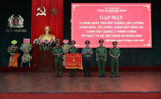 Đắk Nông: Kỷ niệm 75 năm ngày truyền thống của các lực lượng Công an Nhân dân
