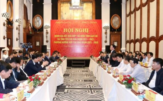 Tăng cường hợp tác Lào Cai – Yên Bái