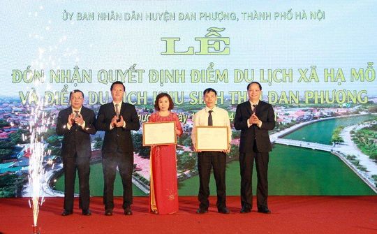 Đan Phượng: Vùng quê giàu tiềm năng du lịch