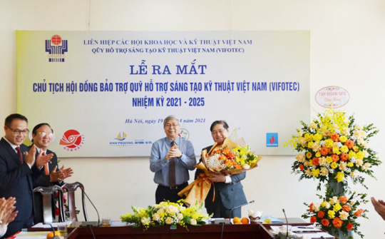 TSKH Phan Xuân Dũng làm Chủ tịch Qũy Vifotec