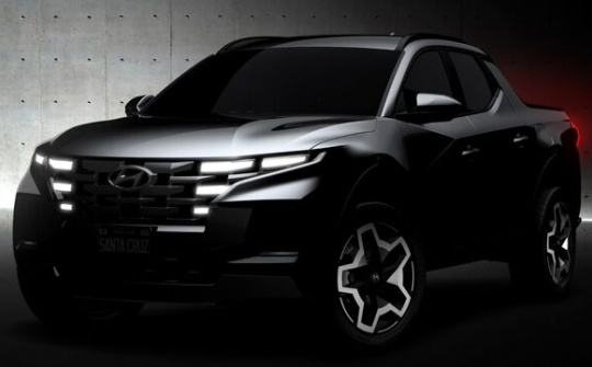 Hyundai rục rịch ra mắt xe bán tải Santa Cruz