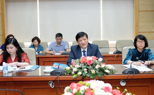 Bộ Y tế làm việc với các tổ chức quốc tế về tiêm chủng vắc xin phòng COVID-19 tại Việt Nam