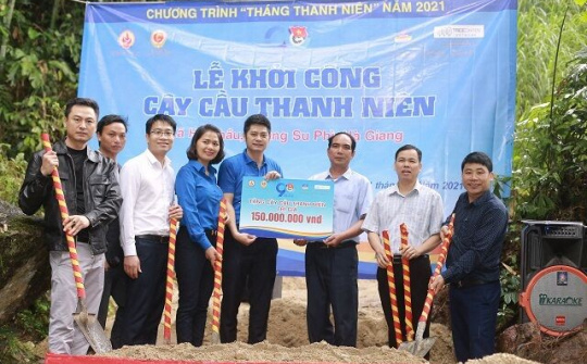 Hà Giang: Đoàn Thanh niên Cục Quản Trị A ra quân Tháng Thanh niên năm 2021