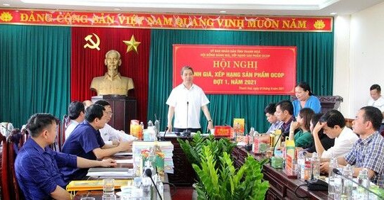 Thanh Hóa: Đánh giá, xếp hạng sản phẩm OCOP đợt 1 năm 2021