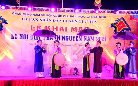 Ninh Bình: Khai mạc Lễ hội đền Thánh Nguyễn