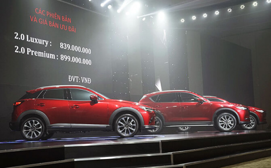 Thaco Trường Hải công bố 5 mẫu xe Mazda mới giá dưới 900 triệu đồng