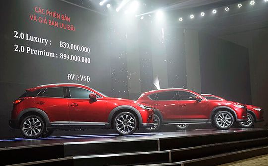Thaco Trường Hải công bố 5 mẫu xe Mazda mới giá dưới 900 triệu đồng