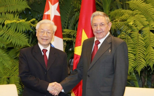 Toàn văn thư của Tổng Bí thư Nguyễn Phú Trọng gửi đồng chí Raul Castro