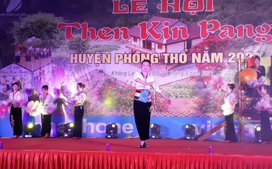 Lai Châu: Đặc sắc lễ hội Then Kin Pang ở huyện Phong Thổ
