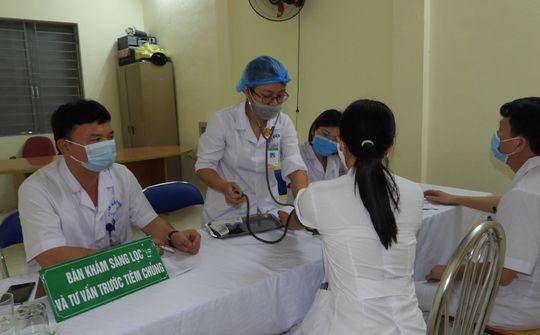 Thanh Hóa tổ chức tiêm vắc xin Covid 19 đợt 1 năm 2021