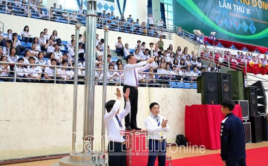 Nam Định: Gần 2.800 vận động viên tham dự Hội khỏe Phù Đổng năm 2021