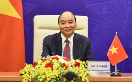 Chủ tịch nước Nguyễn Xuân Phúc dự khai mạc Hội nghị thượng đỉnh về khí hậu