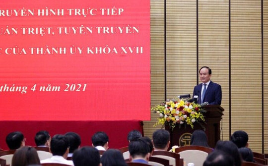 Hà Nội: Tập trung hoàn thành Đề án xây dựng 5 huyện thành quận