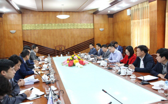 Thành phố Thái Nguyên hợp tác Tập đoàn FLC về KĐT Phúc Xuân