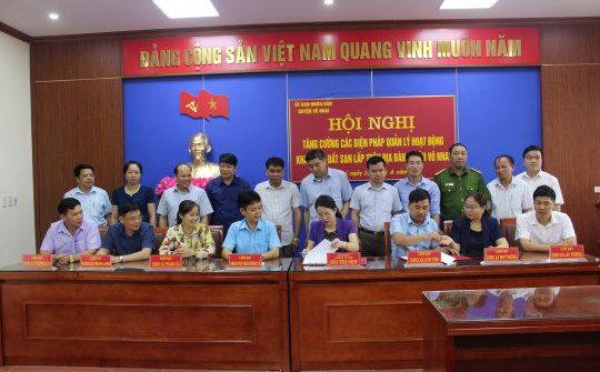 Thái Nguyên: Tăng cường các giải pháp quản lý hoạt động khai thác đất san lấp trên địa bàn huyện Võ Nhai