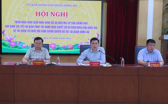 Thành phố Hà Nội: Thí điểm tổ chức mô hình chính quyền đô thị