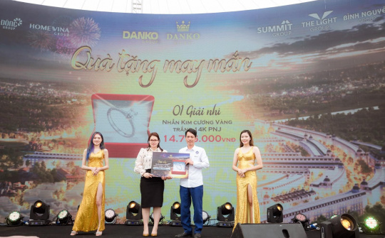 Sôi động lễ giới thiệu shophouse giao lộ vàng tại Danko City