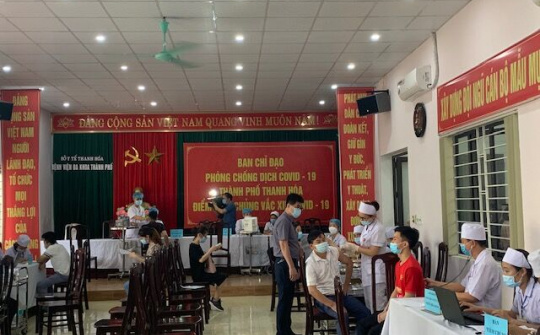 TP.Thanh Hóa: Triển khai tiêm vắc – xin phòng chống COVID - 19