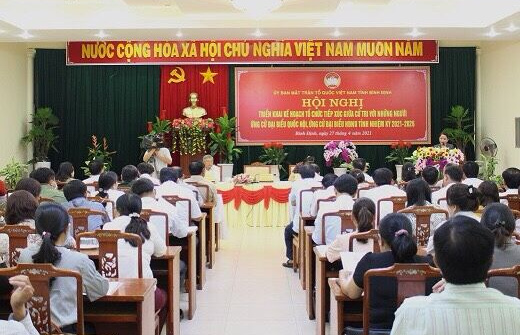 Bình Định: Hội nghị tiếp xúc giữa cử tri với đại biểu Quốc hội, đại biểu HĐND tỉnh