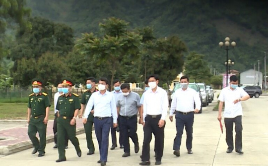 Lào Cai: Bí thư Tỉnh ủy Đặng Xuân Phong kiểm tra công tác chuẩn bị Bầu cử tại huyện Bảo Thắng