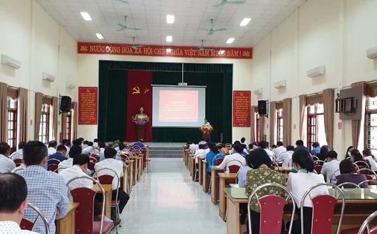 Huyện Định Hóa, Thái Nguyên: Tích cực chuẩn bị cho công tác bầu cử