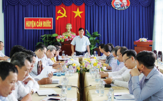 Cần Đước: Nỗ lực tạo khí thế phấn khởi trong " Ngày hội của toàn dân"