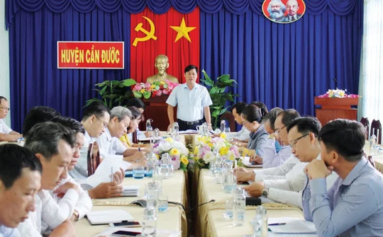 Cần Đước: Nỗ lực tạo khí thế phấn khởi trong " Ngày hội của toàn dân"