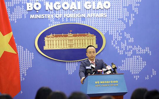 Khẳng định quan điểm rõ ràng, nhất quán của Việt Nam về Biển Đông