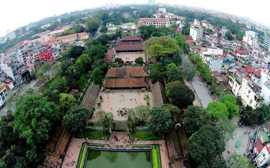Nghiên cứu tổ chức không gian văn hóa, tuyến phố đi bộ quanh Văn Miếu - Quốc Tử Giám