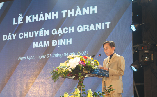 Chiêm ngưỡng dây chuyền sản xuất gạch Granite hiện đại nhất hiện nay của VID