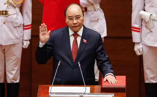 Nguyen Xuan Phuc Sworn In As New State President of Viet Nam