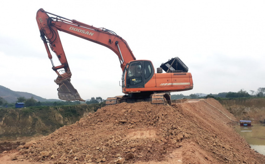 Công ty CP Đầu tư và Xây dựng Hiếu Trường Thái Nguyên: Khắc phục sạt, lở kênh mương do khai thác khoáng sản