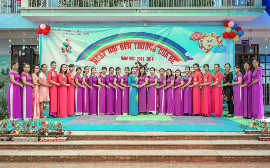 Trường Mầm non Phú Sơn: Nơi chắp cánh cho những ước mơ