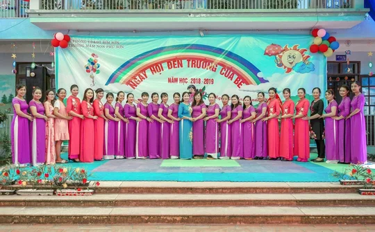 Trường Mầm non Phú Sơn: Nơi chắp cánh cho những ước mơ