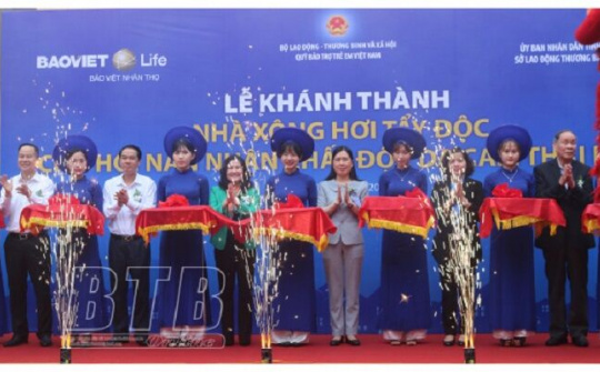 Thái Bình: Đưa vào sử dụng nhà tẩy độc cho nạn nhân chất độc da cam