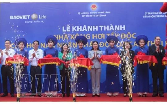 Thái Bình: Đưa vào sử dụng nhà tẩy độc cho nạn nhân chất độc da cam