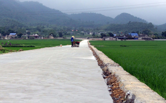 Đại Từ, Thái Nguyên: Hoàn thành đường liên xã Ký Phú - Văn Yên