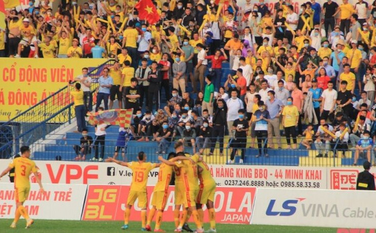 Đông Á Thanh Hóa thắng đậm Hải Phòng ở vòng đấu thứ 8 LS V.League 2021