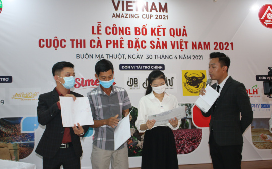 Cà phê đạt chuẩn cà phê đặc sản Việt Nam 2021